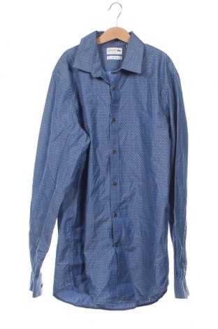 Ανδρικό πουκάμισο Lacoste, Μέγεθος M, Χρώμα Μπλέ, Τιμή 28,39 €
