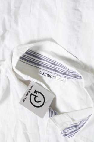 Ανδρικό πουκάμισο Livergy, Μέγεθος XXL, Χρώμα Λευκό, Τιμή 10,41 €