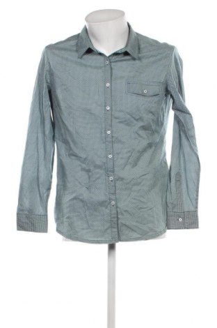 Ανδρικό πουκάμισο Mark Adam, Μέγεθος L, Χρώμα Πράσινο, Τιμή 5,74 €