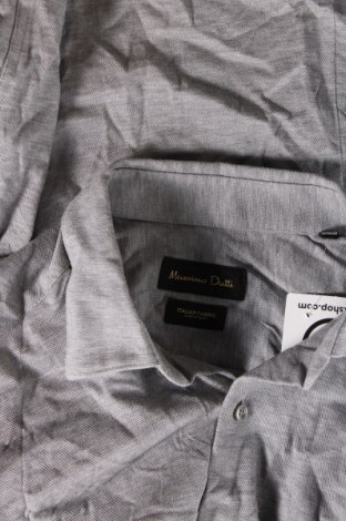 Herrenhemd Massimo Dutti, Größe M, Farbe Grau, Preis € 16,28