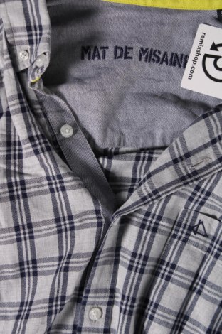 Ανδρικό πουκάμισο Mat De Misaine, Μέγεθος S, Χρώμα Γκρί, Τιμή 3,01 €