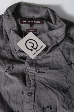 Мъжка риза Michael Kors, Размер L, Цвят Сив, Цена 83,00 лв.