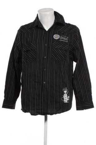 Ανδρικό πουκάμισο Okay, Μέγεθος XL, Χρώμα Μαύρο, Τιμή 3,95 €