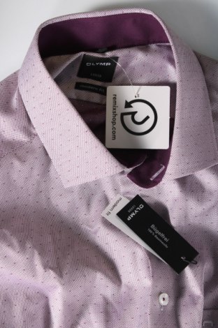 Ανδρικό πουκάμισο Olymp, Μέγεθος XL, Χρώμα Βιολετί, Τιμή 50,66 €