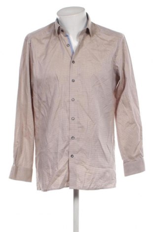Ανδρικό πουκάμισο Olymp, Μέγεθος L, Χρώμα Γκρί, Τιμή 18,33 €