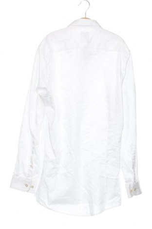 Ανδρικό πουκάμισο Olymp, Μέγεθος S, Χρώμα Λευκό, Τιμή 19,30 €