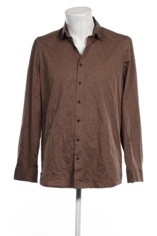 Herrenhemd Olymp, Größe XL, Farbe Braun, Preis 18,18 €