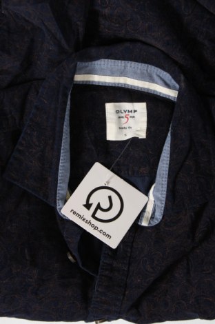 Ανδρικό πουκάμισο Olymp, Μέγεθος S, Χρώμα Μπλέ, Τιμή 2,89 €