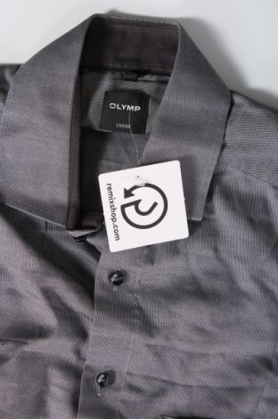 Мъжка риза Olymp, Размер M, Цвят Сив, Цена 39,00 лв.