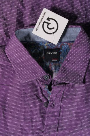 Herrenhemd Olymp, Größe L, Farbe Lila, Preis 27,14 €