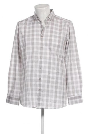 Ανδρικό πουκάμισο Olymp, Μέγεθος XL, Χρώμα Γκρί, Τιμή 17,13 €
