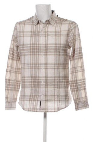 Ανδρικό πουκάμισο Only & Sons, Μέγεθος L, Χρώμα  Μπέζ, Τιμή 5,69 €