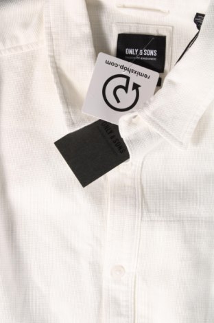 Pánská košile  Only & Sons, Velikost L, Barva Bílá, Cena  300,00 Kč