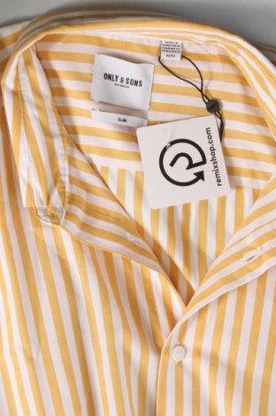 Pánska košeľa  Only & Sons, Veľkosť M, Farba Žltá, Cena  7,82 €