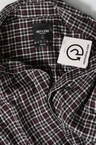 Ανδρικό πουκάμισο Only & Sons, Μέγεθος XS, Χρώμα Πολύχρωμο, Τιμή 2,69 €