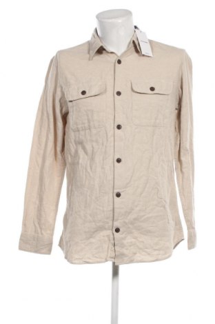 Ανδρικό πουκάμισο Originals By Jack & Jones, Μέγεθος L, Χρώμα Καφέ, Τιμή 11,92 €