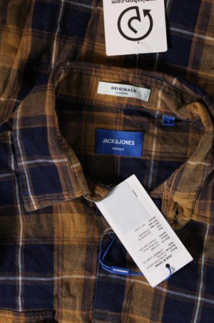Ανδρικό πουκάμισο Originals By Jack & Jones, Μέγεθος L, Χρώμα Πολύχρωμο, Τιμή 9,81 €