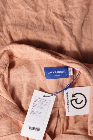 Herrenhemd Originals By Jack & Jones, Größe L, Farbe Orange, Preis 35,05 €