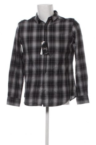 Ανδρικό πουκάμισο Oviesse, Μέγεθος M, Χρώμα Γκρί, Τιμή 6,40 €