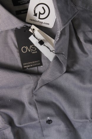 Herrenhemd Oviesse, Größe S, Farbe Grau, Preis € 5,93