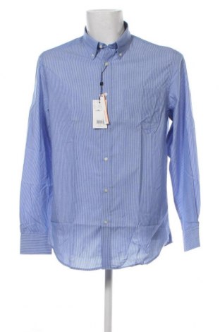 Herrenhemd Oviesse, Größe M, Farbe Blau, Preis 5,93 €