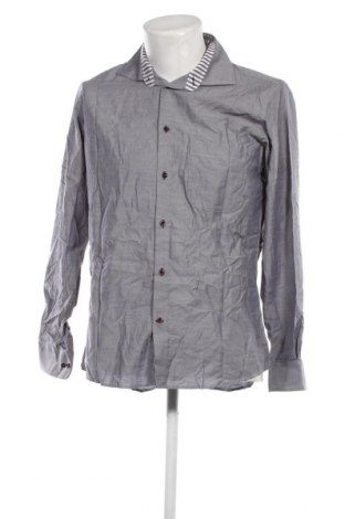 Ανδρικό πουκάμισο PETRIFUN, Μέγεθος M, Χρώμα Γκρί, Τιμή 4,31 €