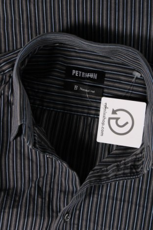 Herrenhemd PETRIFUN, Größe M, Farbe Mehrfarbig, Preis € 3,67