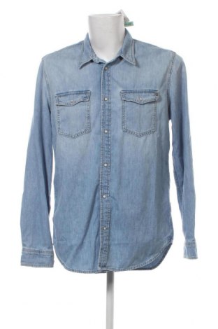 Ανδρικό πουκάμισο Pepe Jeans, Μέγεθος XL, Χρώμα Μπλέ, Τιμή 60,31 €