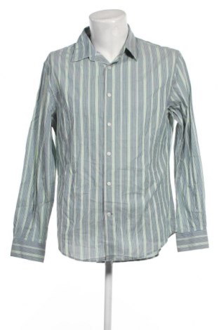 Мъжка риза Perry Ellis, Размер L, Цвят Зелен, Цена 5,04 лв.