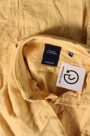 Мъжка риза Pierre Clarence, Размер L, Цвят Жълт, Цена 7,02 лв.