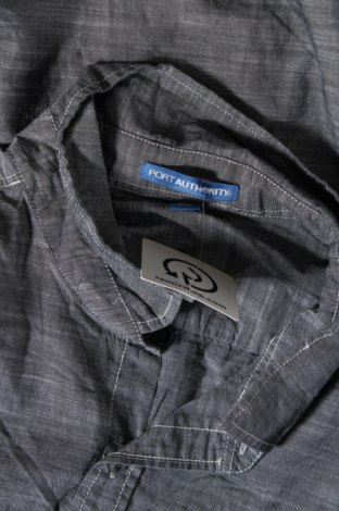 Мъжка риза Port Authority, Размер 3XL, Цвят Сив, Цена 23,78 лв.
