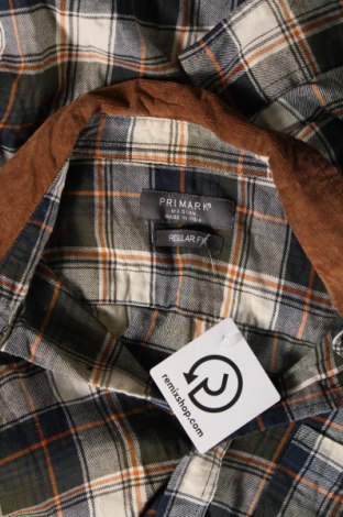Мъжка риза Primark, Размер M, Цвят Многоцветен, Цена 5,80 лв.