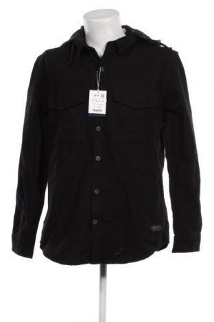 Herrenhemd Pull&Bear, Größe XL, Farbe Schwarz, Preis 23,71 €