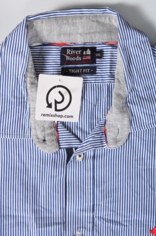Ανδρικό πουκάμισο River Woods, Μέγεθος XXL, Χρώμα Μπλέ, Τιμή 31,40 €