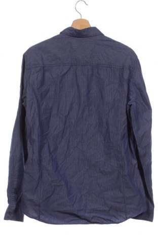Ανδρικό πουκάμισο S.Oliver, Μέγεθος M, Χρώμα Μπλέ, Τιμή 5,20 €