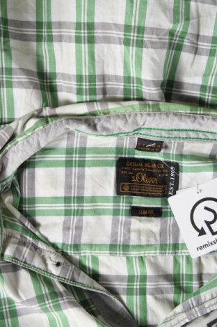 Pánská košile  S.Oliver, Velikost XL, Barva Vícebarevné, Cena  304,00 Kč