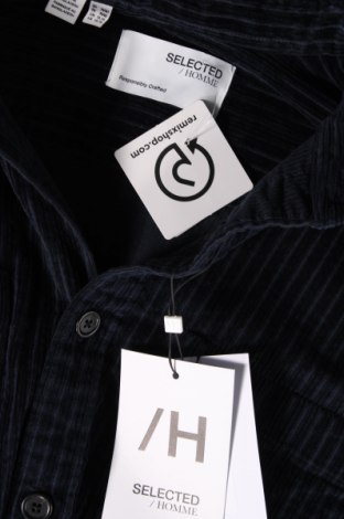 Herrenhemd Selected Homme, Größe M, Farbe Blau, Preis 42,27 €