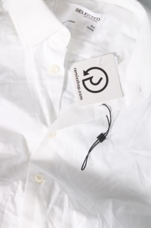 Herrenhemd Selected Homme, Größe XS, Farbe Weiß, Preis 42,27 €