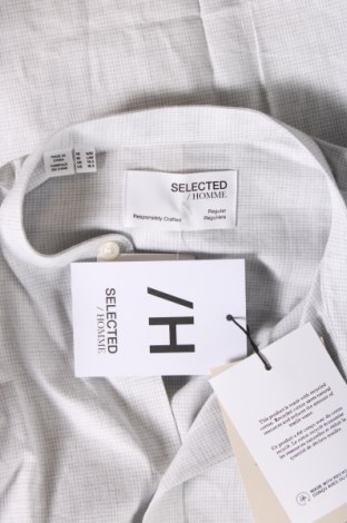 Pánska košeľa  Selected Homme, Veľkosť L, Farba Sivá, Cena  42,27 €