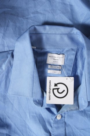 Herrenhemd Selected Homme, Größe XL, Farbe Blau, Preis 15,61 €