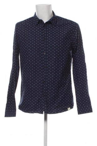 Ανδρικό πουκάμισο Sissy Boy, Μέγεθος L, Χρώμα Μπλέ, Τιμή 3,77 €