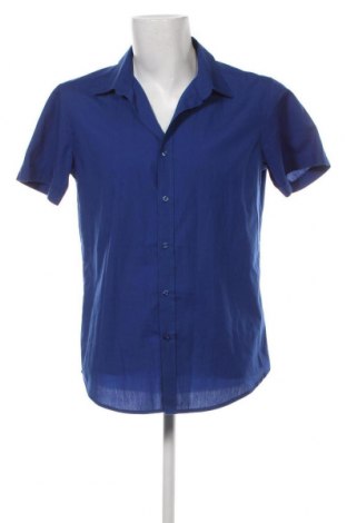 Ανδρικό πουκάμισο Smog, Μέγεθος L, Χρώμα Μπλέ, Τιμή 7,50 €