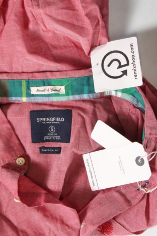 Herrenhemd Springfield, Größe S, Farbe Rosa, Preis 4,91 €