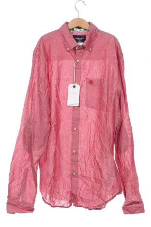 Herrenhemd Springfield, Größe S, Farbe Rosa, Preis € 4,91