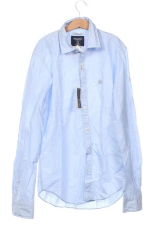 Ανδρικό πουκάμισο Springfield, Μέγεθος S, Χρώμα Μπλέ, Τιμή 15,42 €