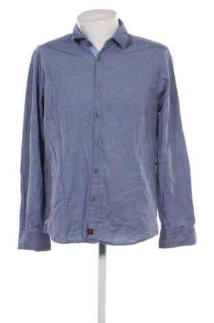 Ανδρικό πουκάμισο Strellson, Μέγεθος L, Χρώμα Μπλέ, Τιμή 20,50 €