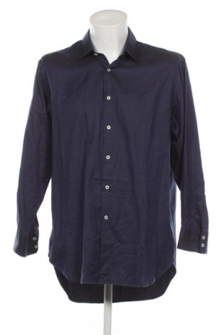 Мъжка риза T.M.Lewin, Размер XL, Цвят Син, Цена 20,28 лв.