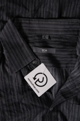 Ανδρικό πουκάμισο TCM, Μέγεθος L, Χρώμα Γκρί, Τιμή 3,95 €