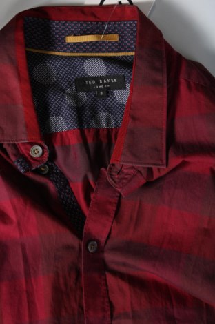Ανδρικό πουκάμισο Ted Baker, Μέγεθος L, Χρώμα Κόκκινο, Τιμή 85,66 €