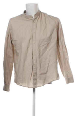 Ανδρικό πουκάμισο Terranova, Μέγεθος XXL, Χρώμα  Μπέζ, Τιμή 10,76 €